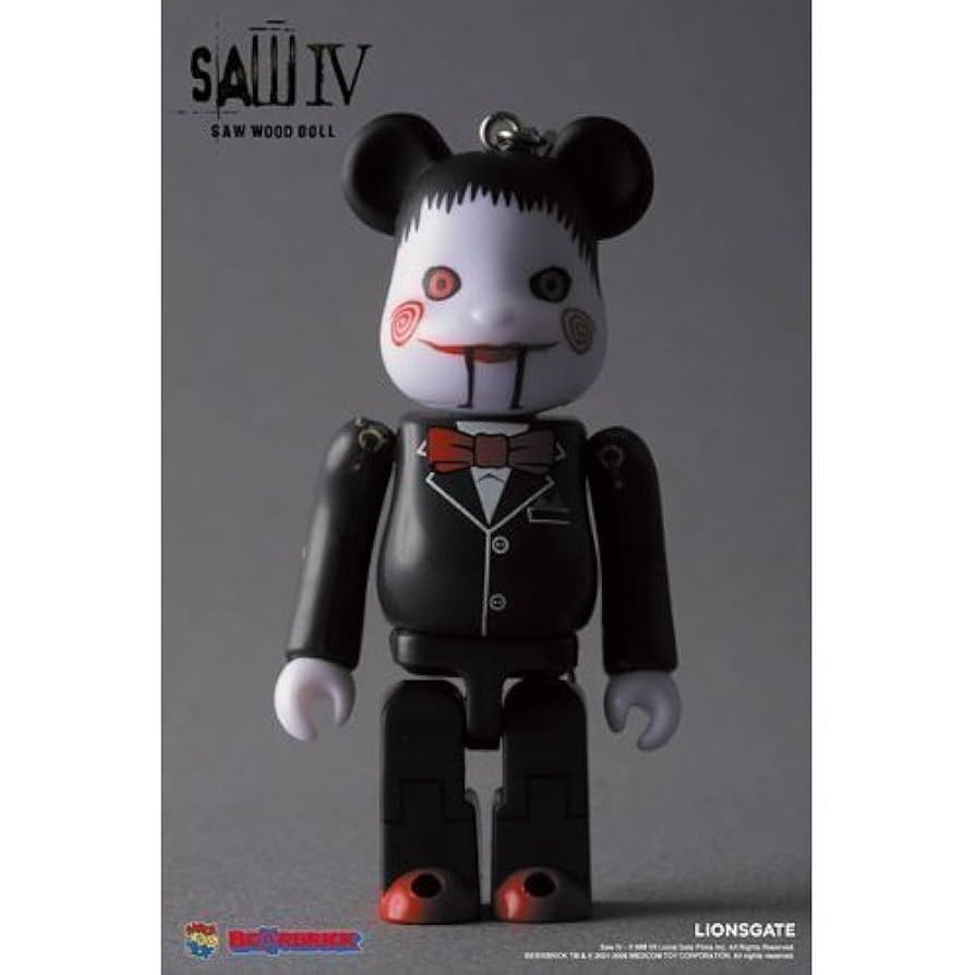 Amazon.co.jp: BE@RBRICK ベアブリック SAW WOOD DOLL ABS&PVC